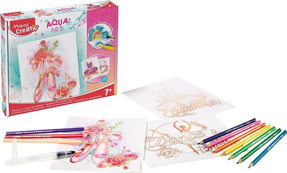 MAPED Aqua’Art Danse – Kit aquarelle pour enfants dès 7 ans Maped