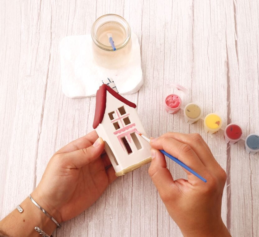 Kit Céramique Maison à Décorer – Activité DIY Peinture Graine Créative GRAINE CREATIVE