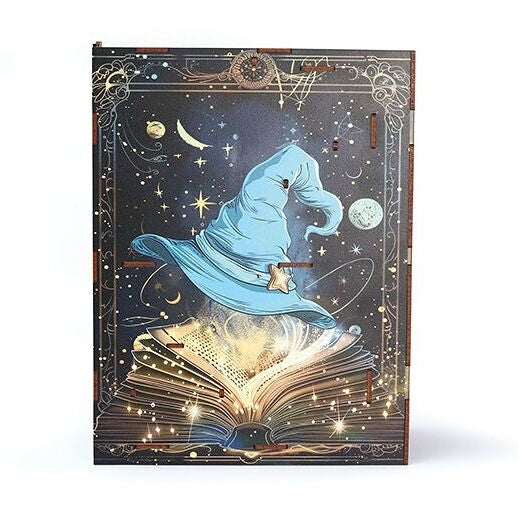 Maquette 3D Bois Magic House – Bibliothèque Magique Lumineuse DIY Graine Créative GRAINE CREATIVE