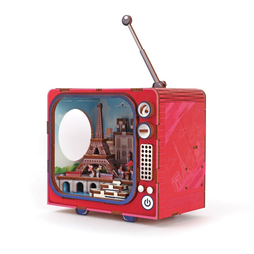 GRAINE CREATIVE Maquette 3D Bois TV Tokyo | Kit Modélisme Miniature à Construire GRAINE CREATIVE Maquette 3D Bois TV Tokyo | Kit Modélisme Miniature à Construire