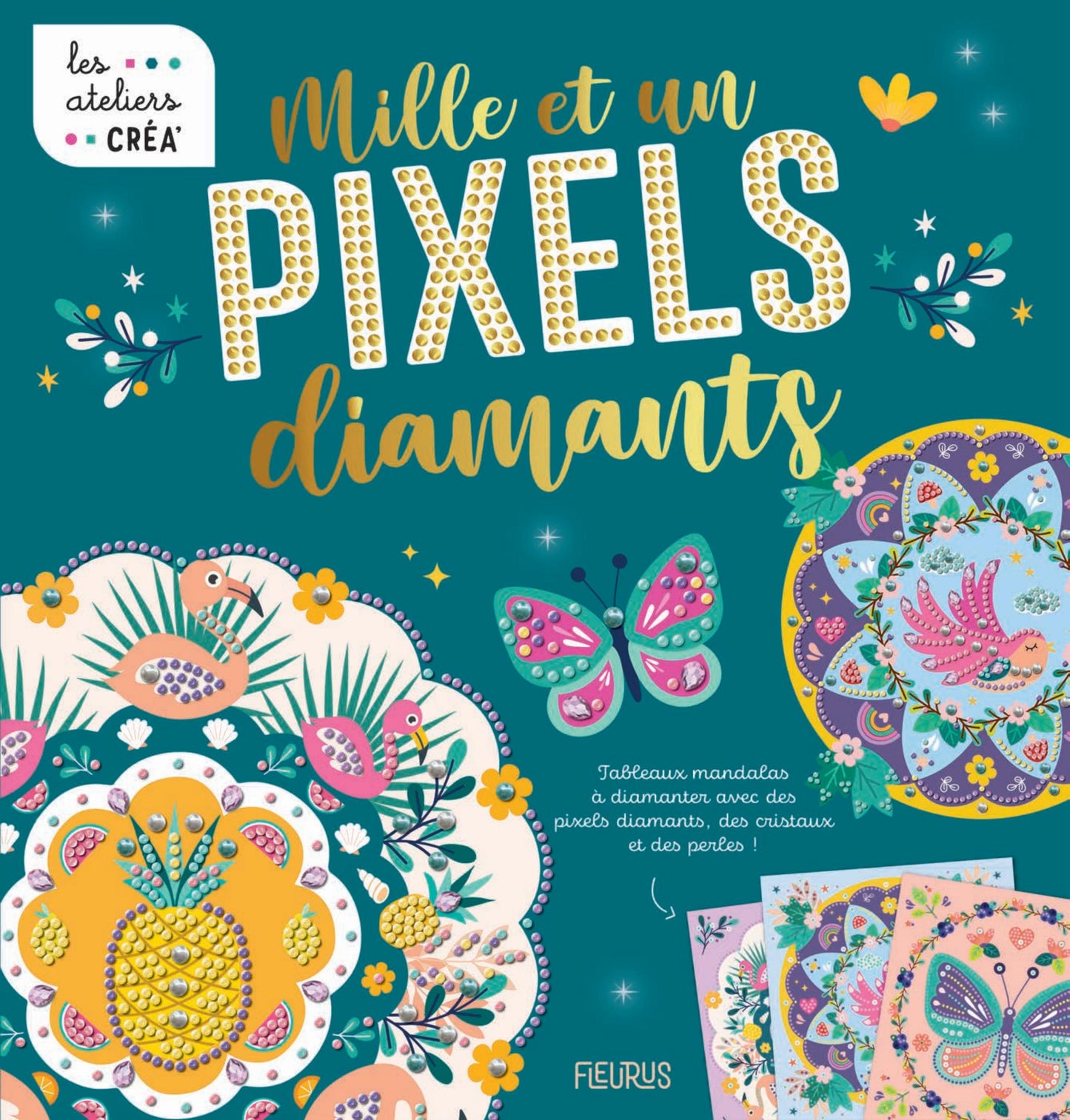 Coffret Mille et Un Pixels Diamants avec tableaux mandala