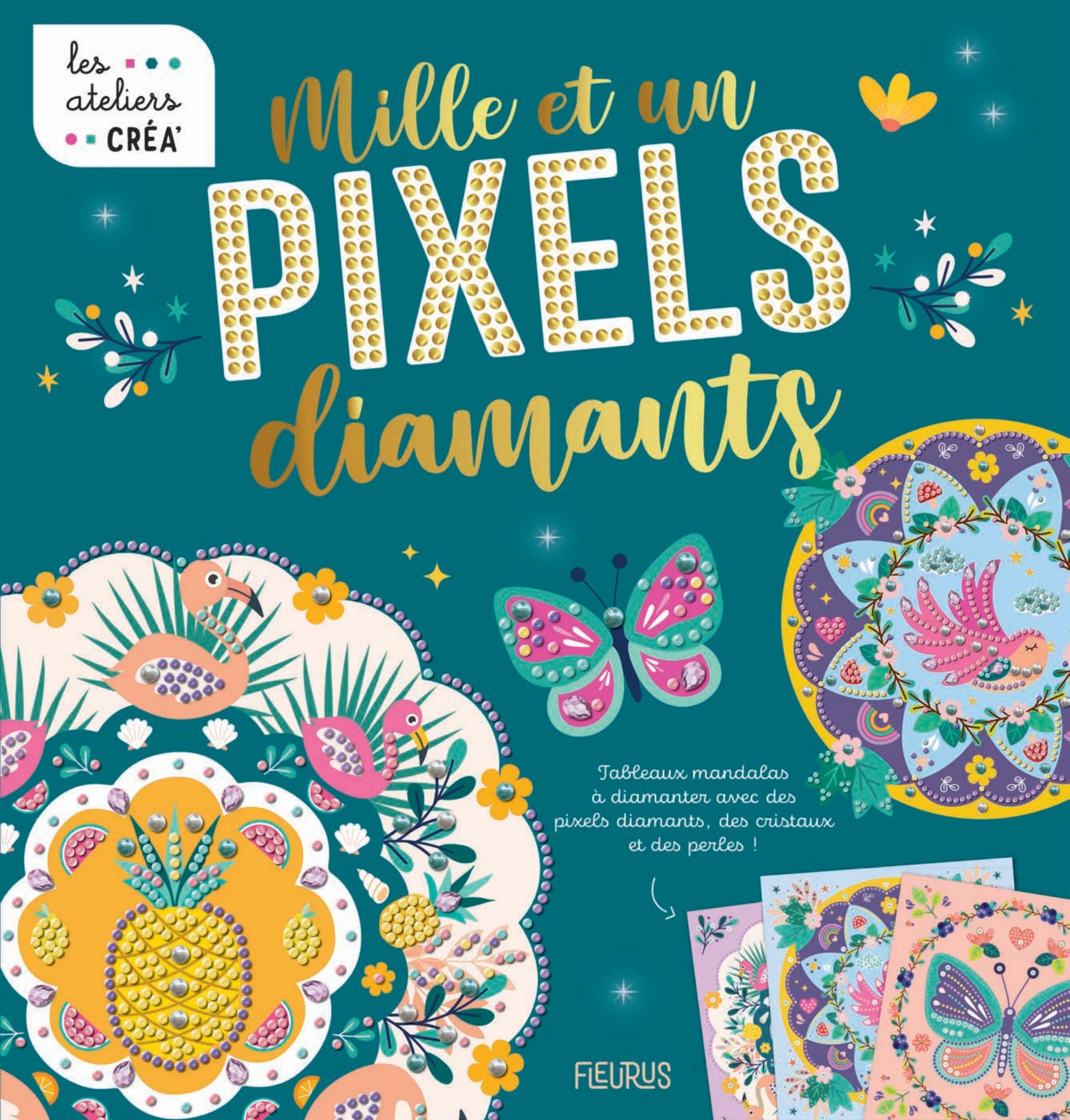 Coffret Mille et Un Pixels Diamants avec tableaux mandala