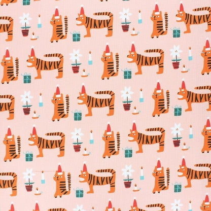 Furoshiki Tigres – Tissu Dashwood Studio – Emballage cadeau zéro déchet (4 tailles) Machatatelier