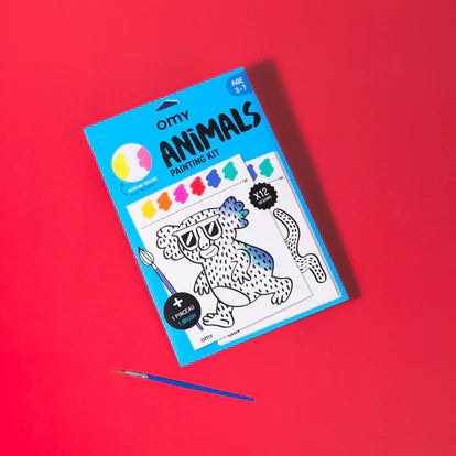 Kit de peinture et de coloriage Omy “Animaux” omy