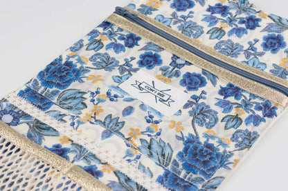 Kit Couture Pochette Beauté “Paulette” – Liberty & Matelassé Coton DIY Com'1 Idée