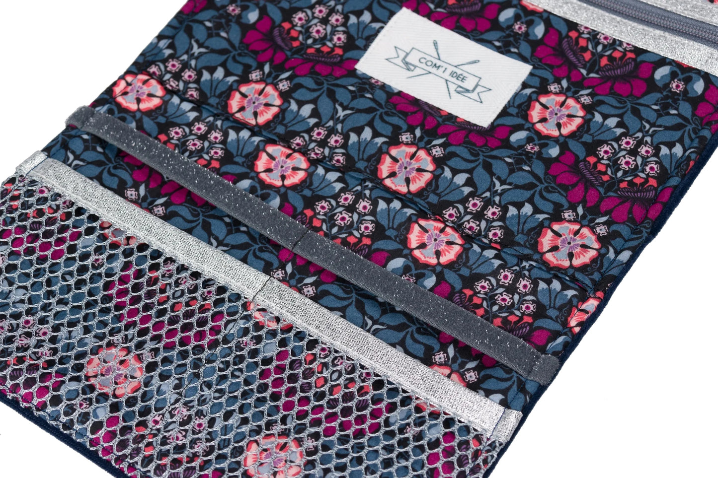 Kit Couture Pochette Beauté “Margot” – Liberty & Velours DIY pour Bijoux et Voyage Com'1 Idée