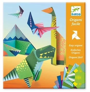 Origami Dinosaures Djeco – Kit Créatif Pliage Papier Enfant Djeco