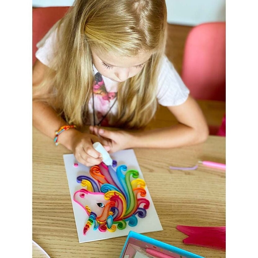 outil quilling stylo papier roulé enfant