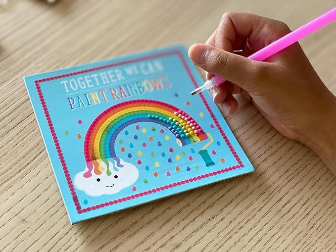 Kit Diamond Painting Enfant BOX CANDIY Totally Deco – Coffret Créatif DIY Paillettes & Diamants JOY!
