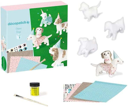 Kit complet Coffret créatif / Chien Décopatch Decopatch