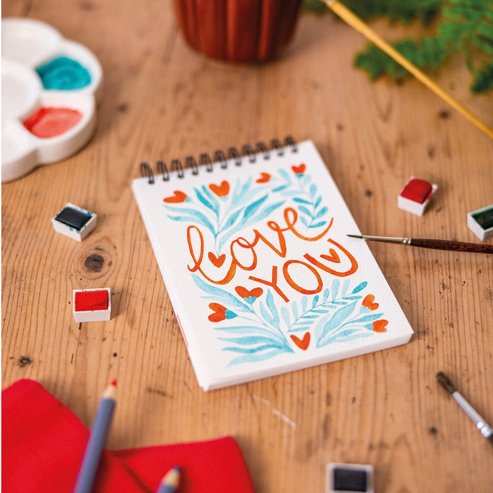 Carnet de Coloriage A6 – Love | Maison Joliette | Fabriqué en France Maison Joliette