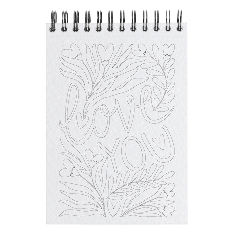 Carnet de Coloriage A6 – Love | Maison Joliette | Fabriqué en France Maison Joliette