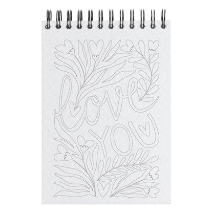 Carnet de Coloriage A6 – Love | Maison Joliette | Fabriqué en France Maison Joliette