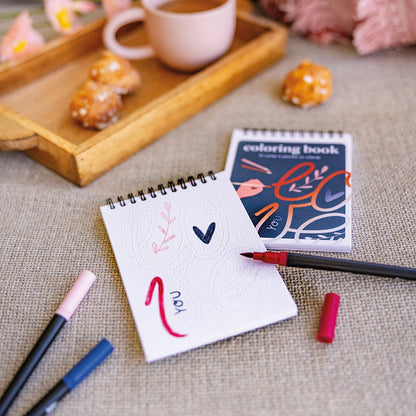 Carnet de Coloriage A6 – Love | Maison Joliette | Fabriqué en France Maison Joliette