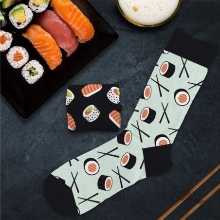 Chaussettes Humoristiques Sushi / Maki – Plats & Boissons Mythiques JOY!