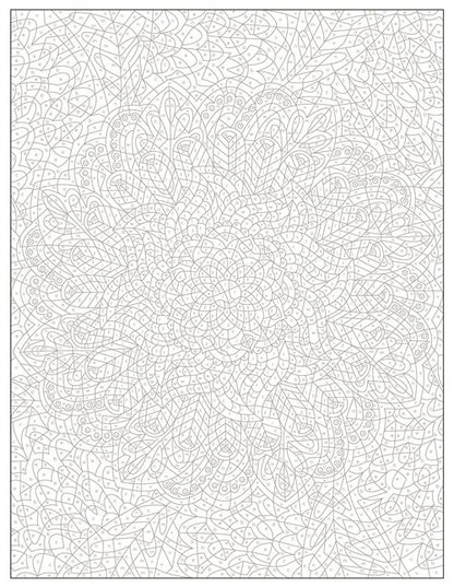 Coloriages mystères Mandalas végétaux – Livre de coloriage relaxant Edition Marabout Editions Marabout