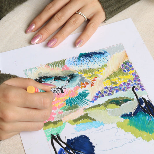 Kit d’Initiation au Pastel Gras Aquarellable – DIY Home Déco MKMI La Petite Épicerie LA PETITE EPICERIE