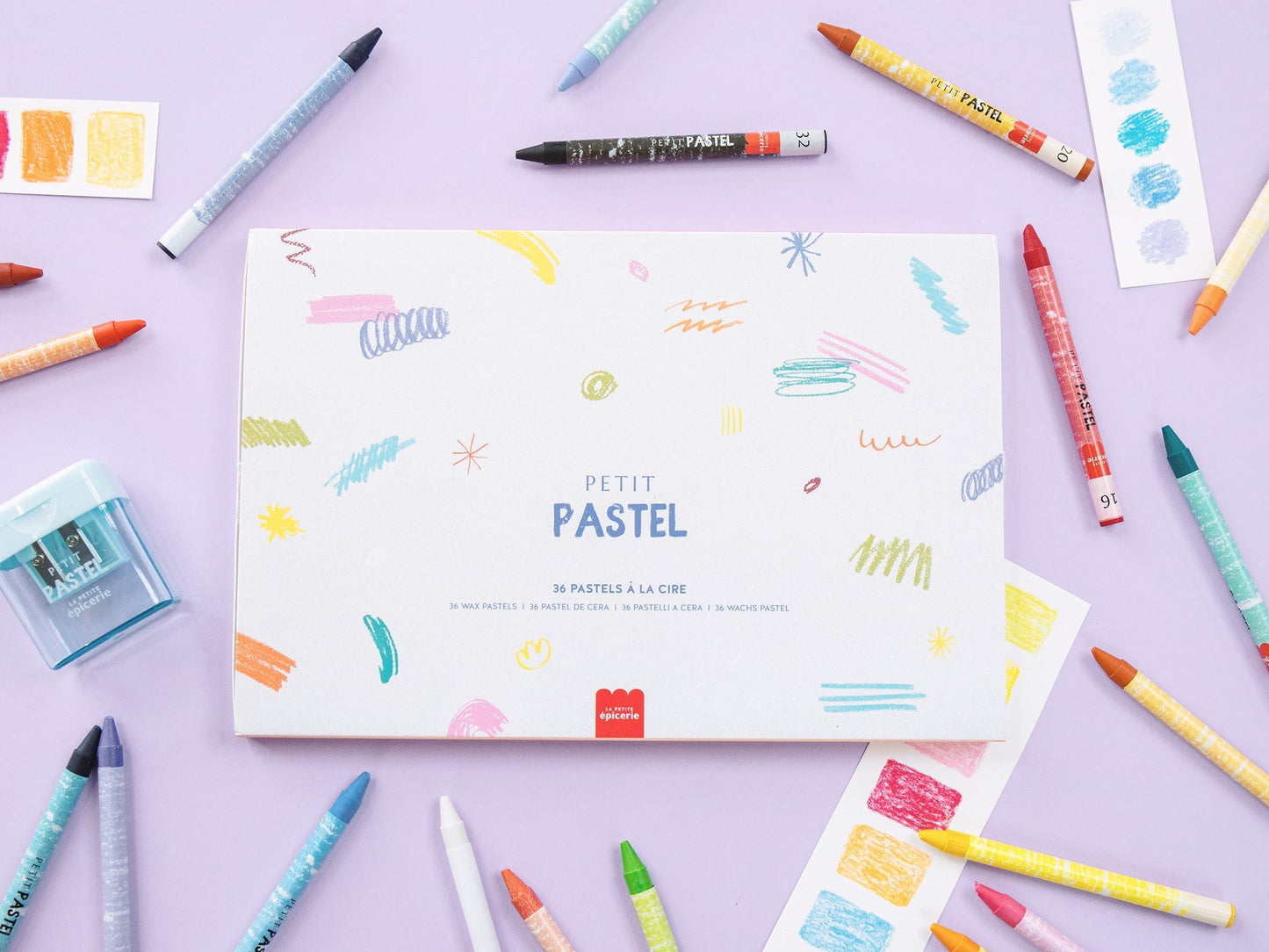 Coffret Pastel au Numéro – Petit Pastel “Comme un dimanche” | Art Relaxant LA PETITE EPICERIE