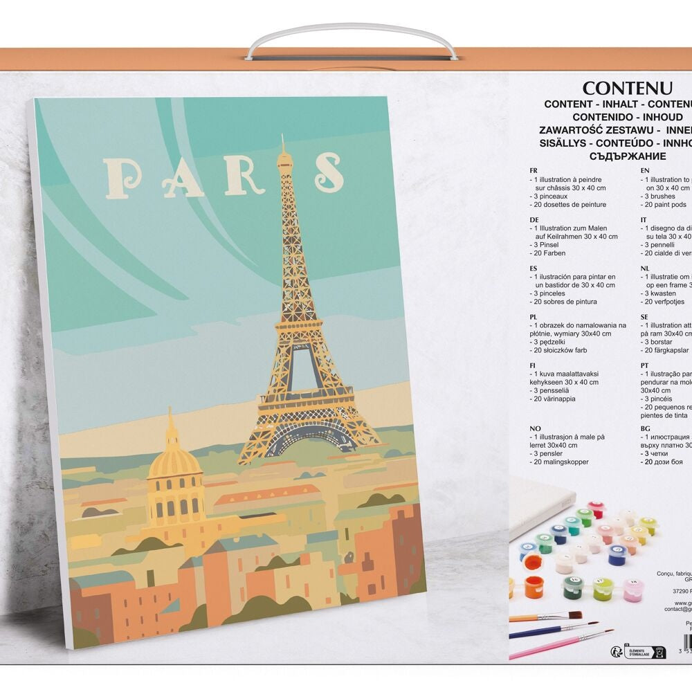 Peinture au numéro - Paris Graine Créative GRAINE CREATIVE