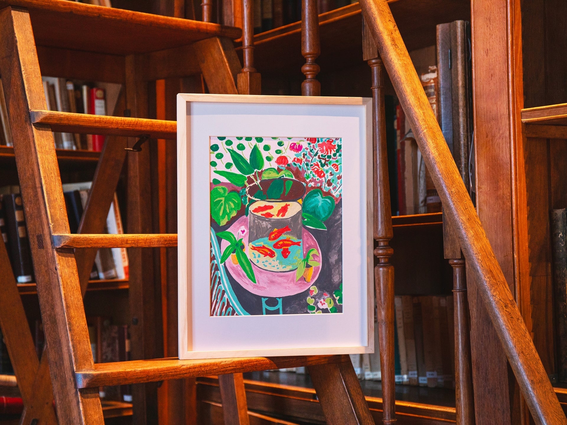 Coffret Peinture au Numéro Les Poissons Rouges – Henri Matisse LA PETITE EPICERIE
