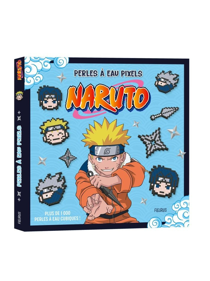 Kit Perles à Eau Pixels Naruto avec plus de 1000 perles cubiques et 5 modèles