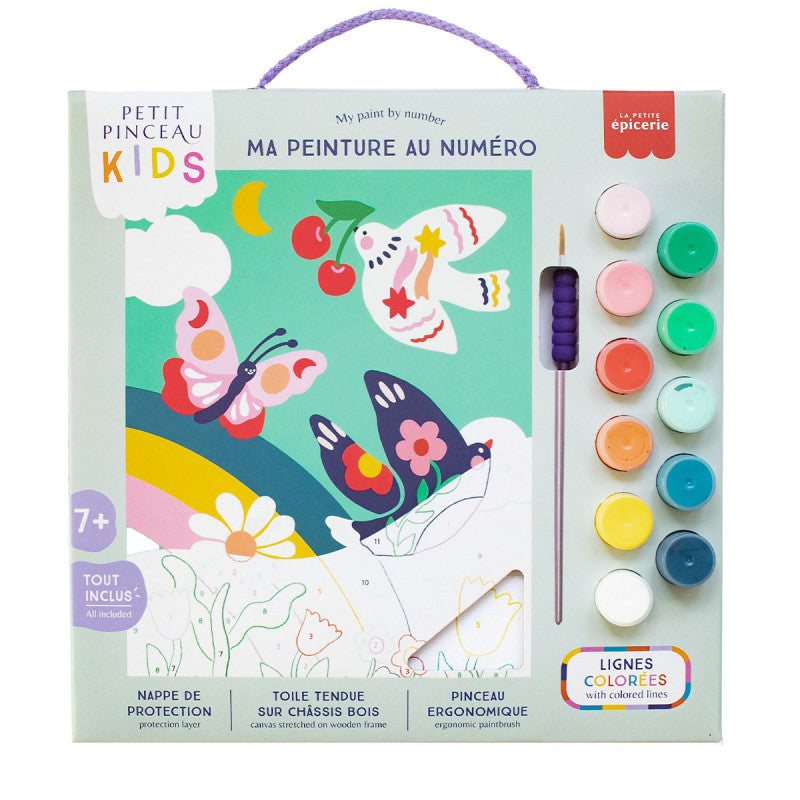 Petit Pinceau Kids Printemps – Peinture au Numéro Enfant dès 7 Ans | La Petite Épicerie LA PETITE EPICERIE