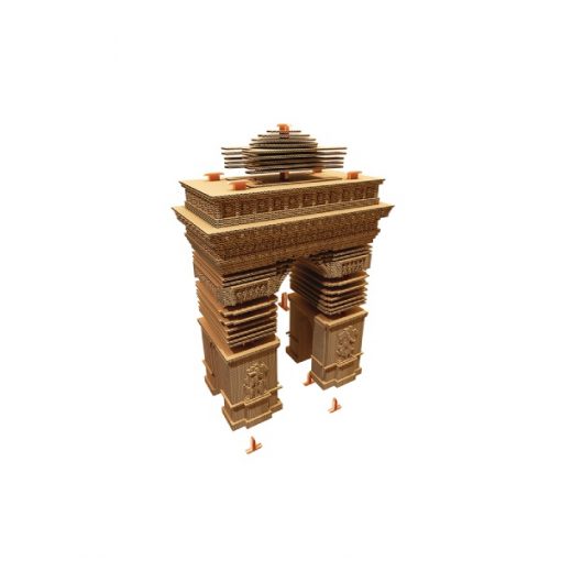 Puzzle 3D Arc de Triomphe – Sculpture en Carton Recyclé CARTONIC Cartonic