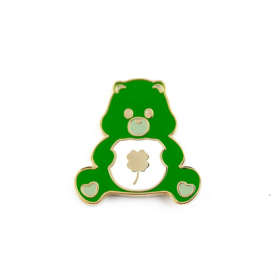 Broche Care Bears Bonne Chance – Pin’s Bisounours Good Luck doré studio inktvis