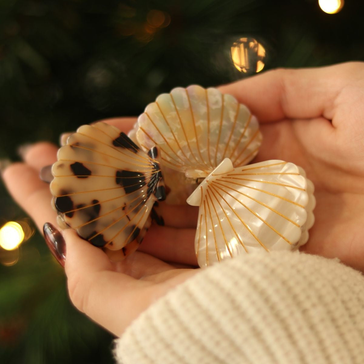 pince cheveux coquillage pour coiffure élégante