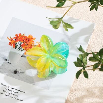Pince à cheveux fleur Lou 8 cm – Accessoire cheveux élégant et féminin JOY!
