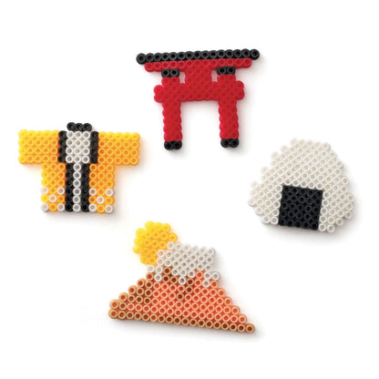 Réalisation de modèles pixel art inspirés du Japon
