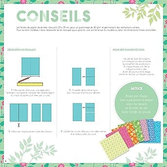 Éléments prédécoupés pour créations en papier