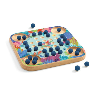 Solitaire en Bois Djeco Sologic – Jeu de Logique Traditionnel dès 7 Ans Djeco