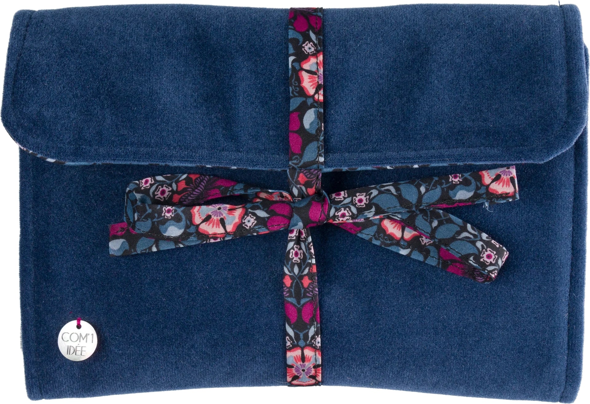 Kit Couture Pochette Beauté “Margot” – Liberty & Velours DIY pour Bijoux et Voyage Com'1 Idée