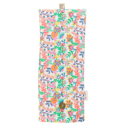 Kit petite pochette bijoux Gaïa – Kit couture DIY Liberty Fabric Com'1 Idée