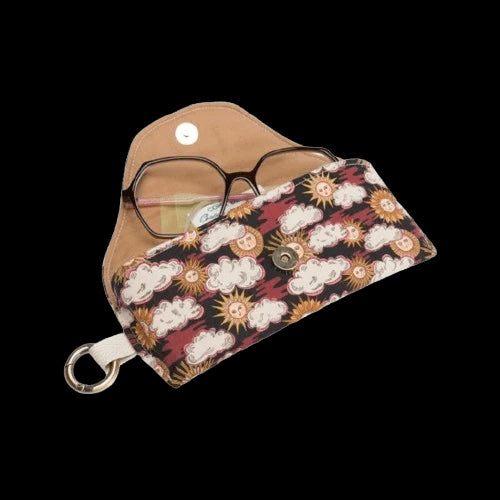 Kit Couture Étui à Lunettes “Calypso” – Étui Liberty Fabrics DIY avec Mousqueton Com'1 Idée