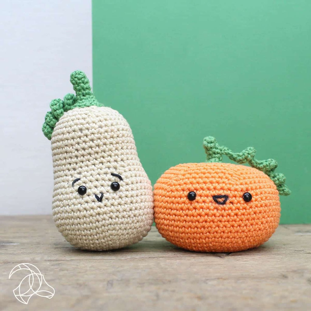 Kit de crochet Amigurumi DIY - Ensemble citrouille