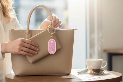 Porte-Clés Paillettes "Bichette" – Accessoire Fun & Cadeau Original JOY!