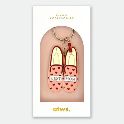 Porte-clés Best Mom Shoes – Cadeau original pour maman All the ways to say