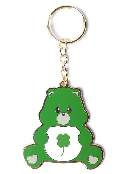 Porte-clés Bonne Chance Care Bear – Bisounours vert porte-bonheur studio inktvis