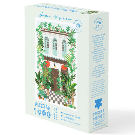 Puzzle 1000 pièces Singapore illustré par Hoglet & C