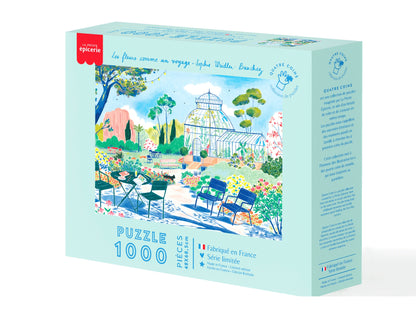 Puzzle Les fleurs comme un voyage – Sophie Weidler-Bauchez – 1000 pièces LA PETITE EPICERIE
