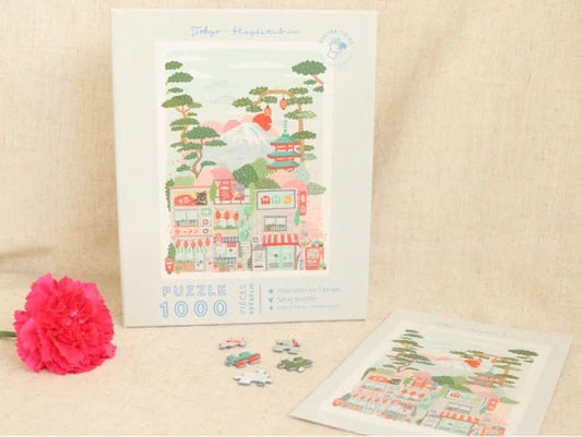 Puzzle 1000 pièces “Tokyo” – Hoglet & Co x La Petite Épicerie | Collection Quatre Coins LA PETITE EPICERIE