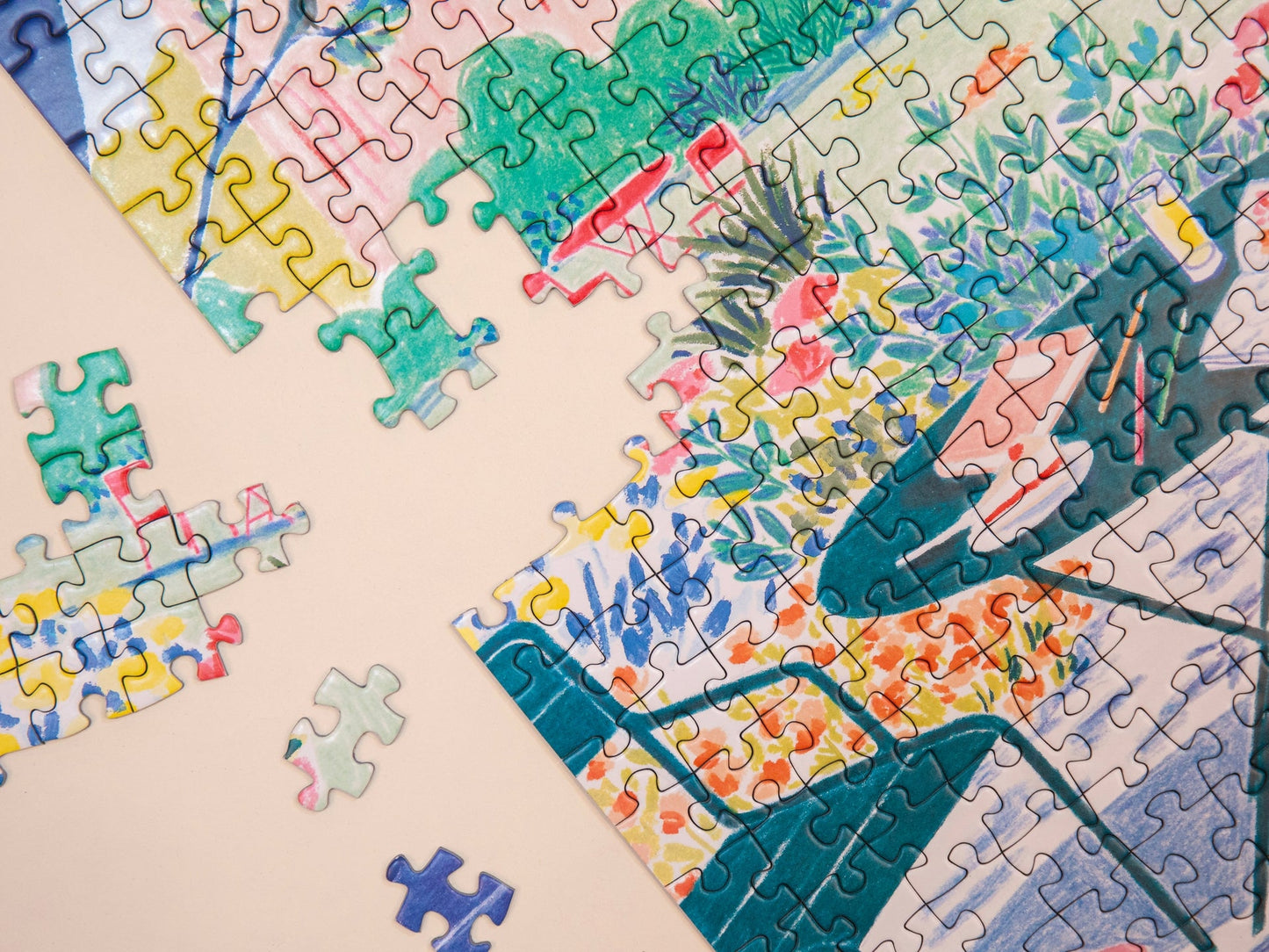 Puzzle Les fleurs comme un voyage – Sophie Weidler-Bauchez – 1000 pièces LA PETITE EPICERIE