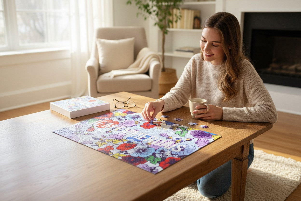 Puzzle 1000 pièces – Je m’emmerdais Grave (Piece & Love) | Made in France Piece&Love