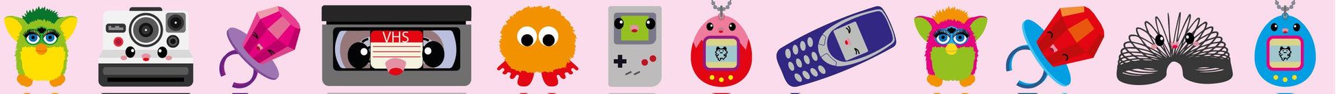 Washi Tape Années 90 Pop Culture – Ruban Adhésif Rétro Kawaii Studio Inktvis B.V.