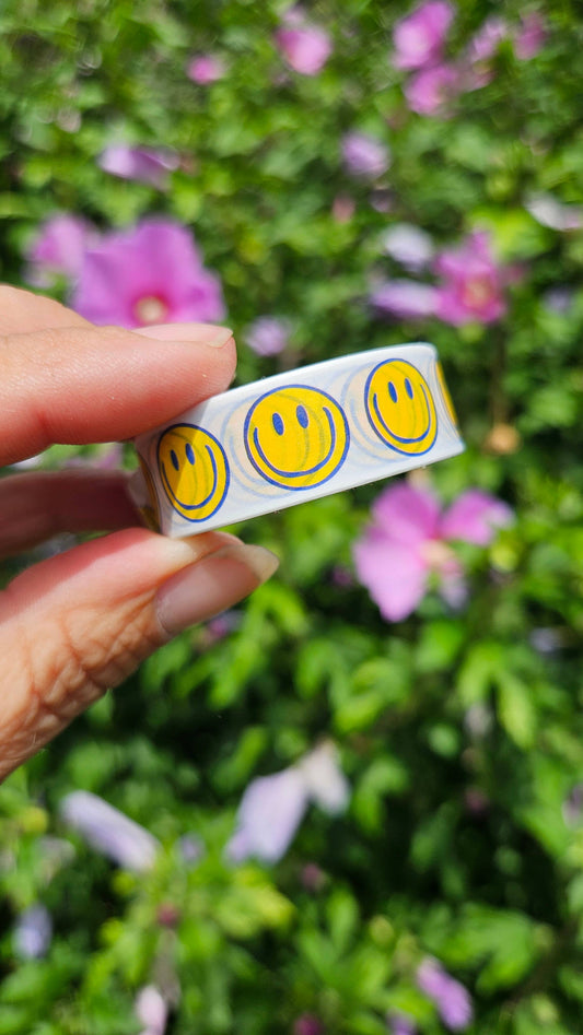 Washi Tape Smiley Bonne Journée – Ruban Adhésif Kawaii & Bullet Journal Studio Inktvis B.V.