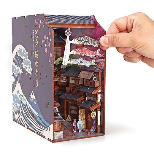 Maquette 3D Bois Sakura Lane – Ruelle japonaise lumineuse à construire Graine Créative GRAINE CREATIVE