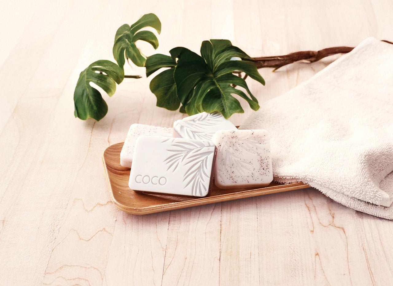 Kit DIY 4 savons exfoliants noix de coco – Savons naturels à fabriquer soi-même Graine Créative GRAINE CREATIVE