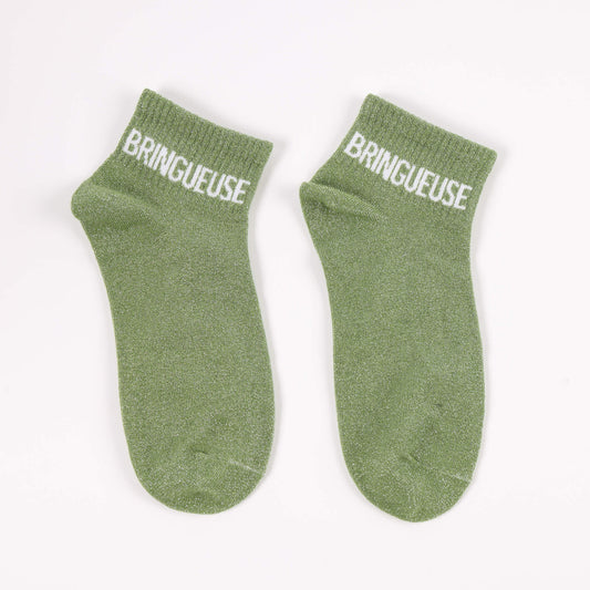 socquettes a paillettes bringueuse femme 36 42